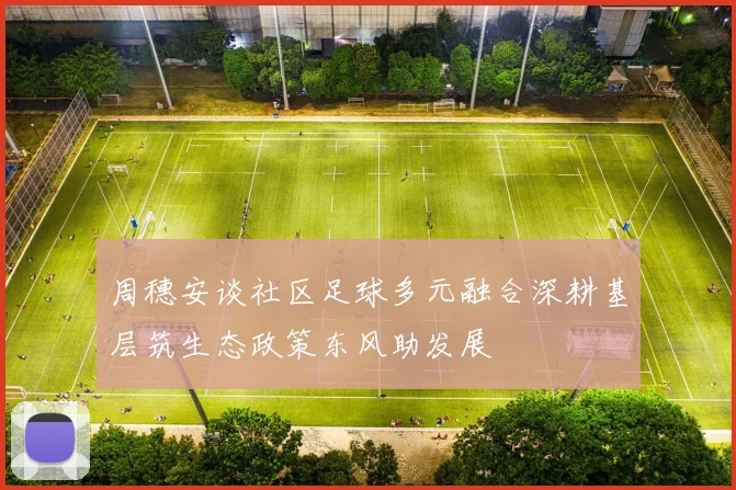 周穗安谈社区足球多元融合深耕基层筑生态政策东风助发展